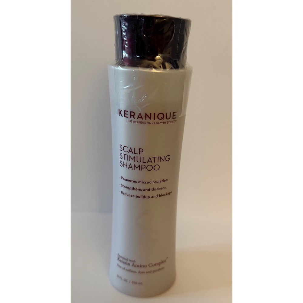 Keranique SEALED Scalp Stimulating Shampoo & Volumizing Keratin Conditioner 12oz - Picture 2 of 4